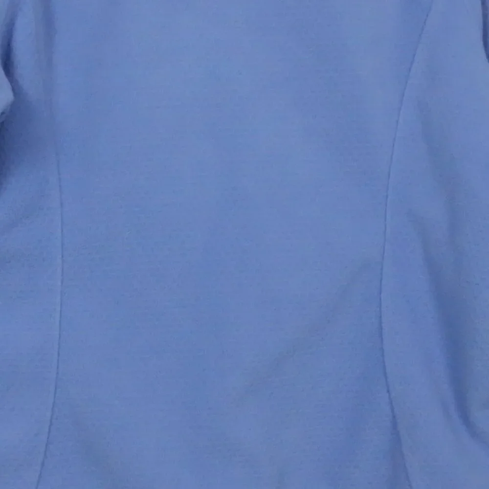 Nike Golf Jacket Blue Plush Soft Fit Therma Fleece Zip Up Ladies Athletic Size M
